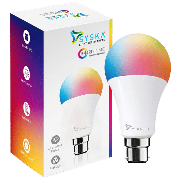 Buy Syska 7 Watts Electric Powered LED Bulb SSK SMW 7W C
